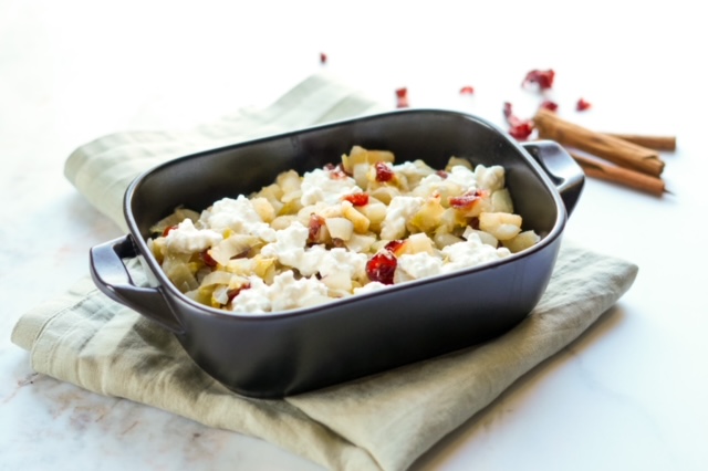 Roerbak witlof met peer en kaneel