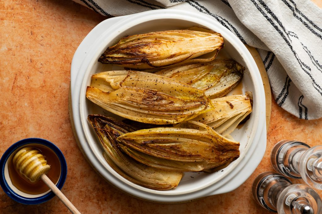 Gekarameliseerde witlof