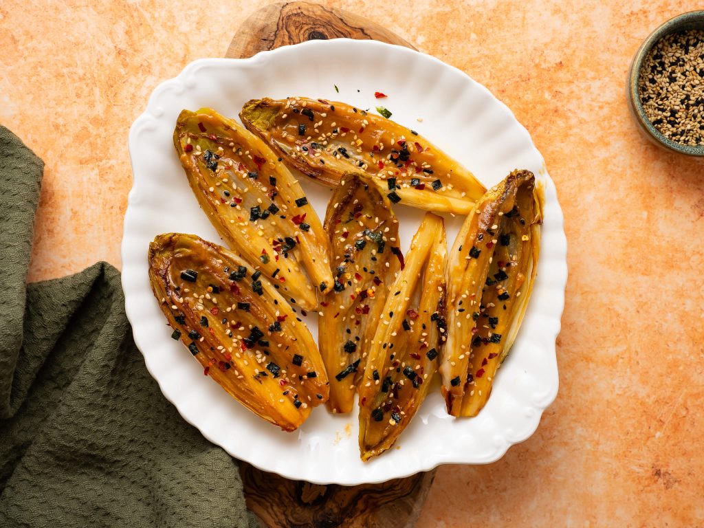 witlof met miso dressing