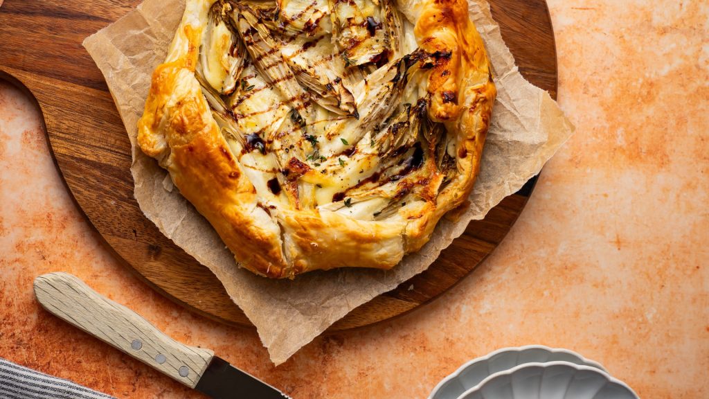 hartige galette met witlof