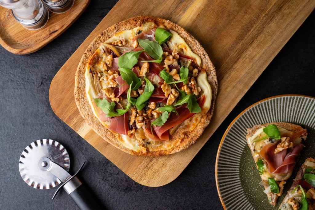 Libanees platbrood pizza
