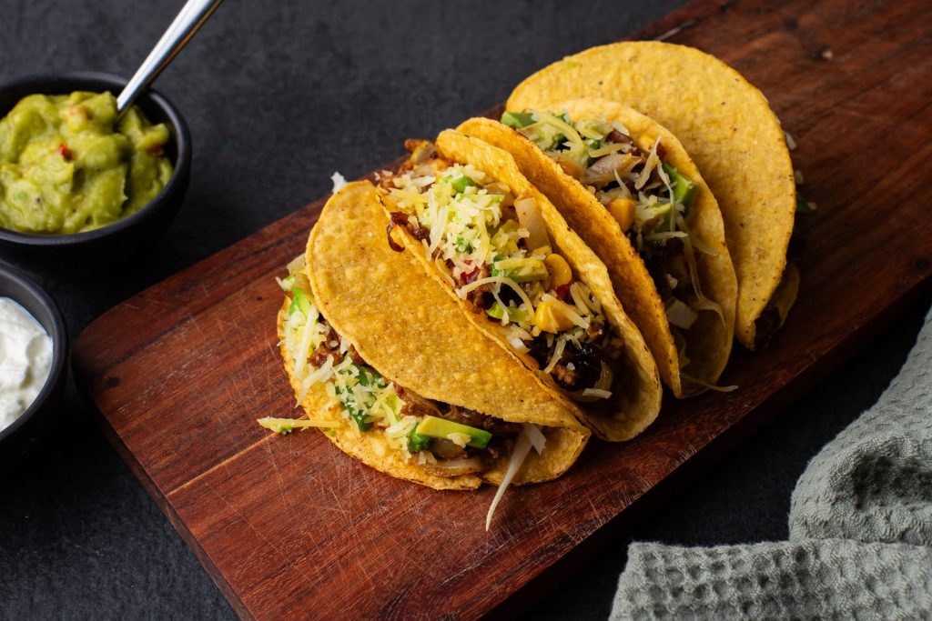 mexicaanse tacos met gehakt witlof
